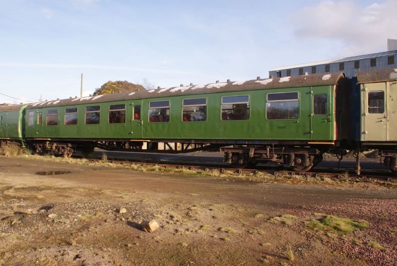 Ex 4-CEP TSO 70273 at Meldon yard in an earlier guise.