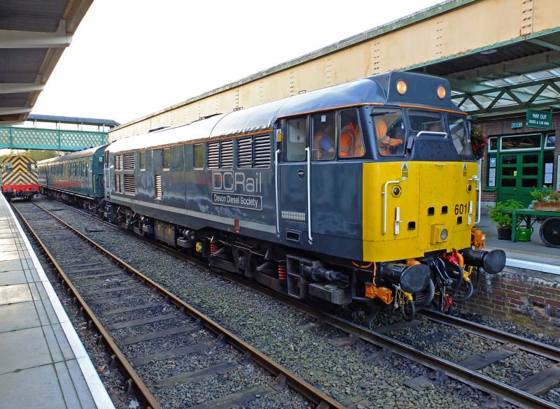 31601 ready to depart Okehampton