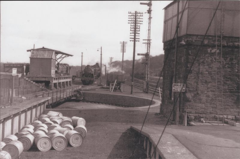 Maunsell N class no 31406 approaching the Okehampton turntable in spring 1961brPhotographer Unknown