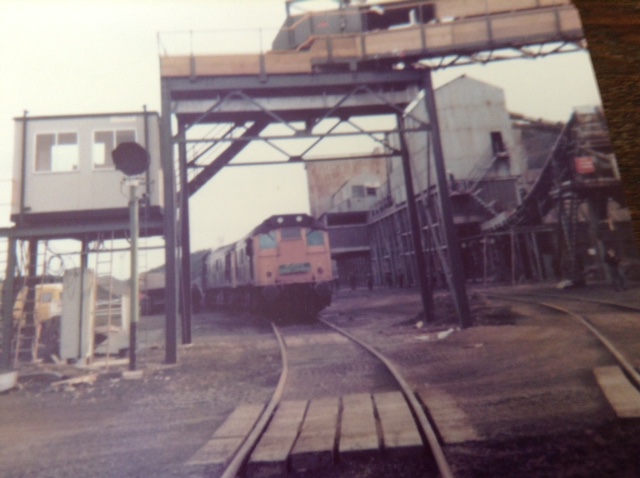 Class 25s 25052 and 25223 at Meldon Quarry with the overnight Wirral Railway Circle Charter train from Crewe to Meldon Quarry and Meeth.brPhotographer Tony HillbrDate taken 20101979