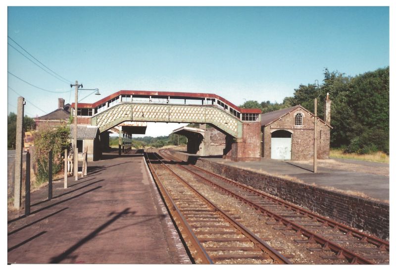 Okehampton Station in a timewarp, abandoned but intact, mercifully free of vandals.brPhotographer Colin BurgesbrDate taken 08081991