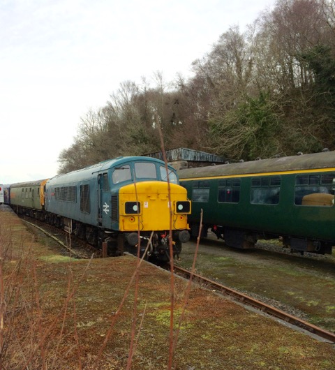 45060 'Sherwood Forester' at Meldon