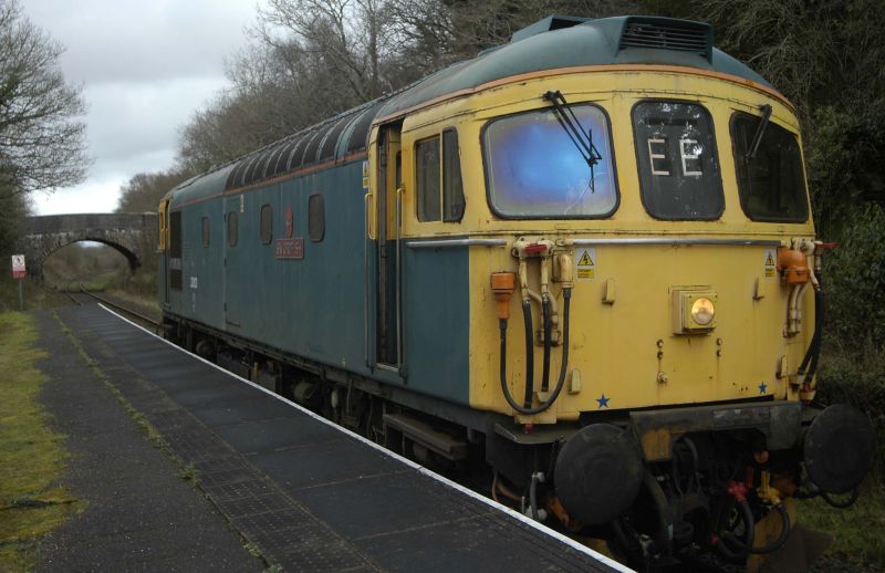 33103 'Swordfish' at Sampford Courtenay