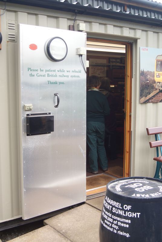 Booking office entrance.brPhotographer Jon KelseybrDate taken 11052016