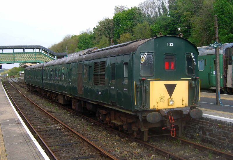 1132 on a test run, at Okehampton