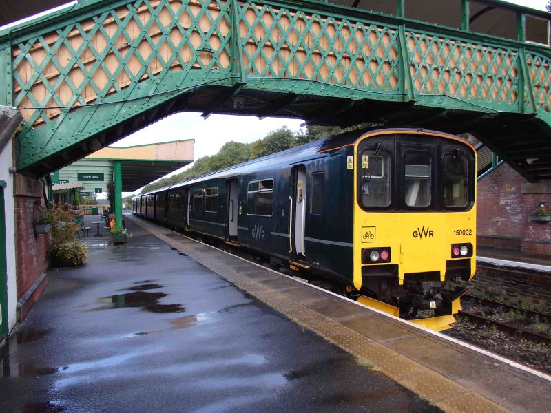 150002 at Okehampton with the last Sunday Rover of 2017brPhotographer Tom BaxterbrDate taken 10092017