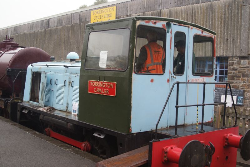 New motive power on the TVR. The last locomotive out of the Ruston Hornsby factory in Lincoln, built in Feb 1969.brPhotographer Jon KelseybrDate taken 10092017