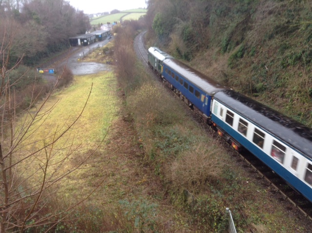 31452 banking the Train to Christmas Town to MeldonbrPhotographer Tony HillbrDate taken 16122017