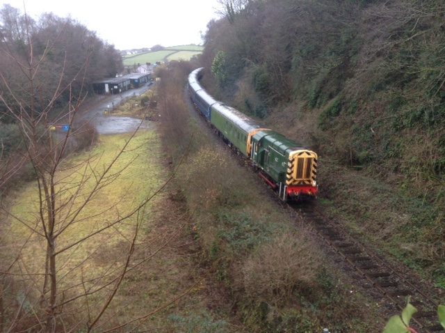 08937D4167 leading the Train to Christmas Town to MeldonbrPhotographer Tony HillbrDate taken 16122017