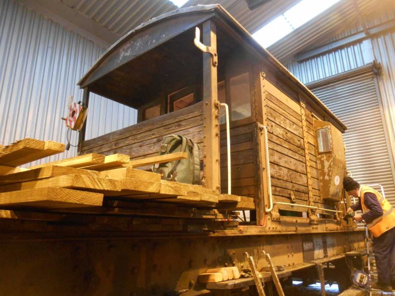 Some of the new timber for the bodywork repairsbrPhotographer Sue BaxterbrDate taken 04012008