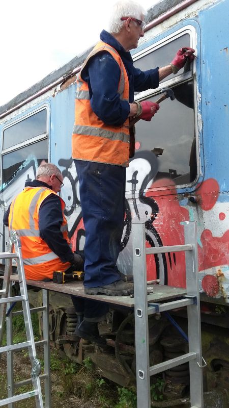 Centre punching rivets for drillingbrPhotographer David BellbrDate taken 31052018