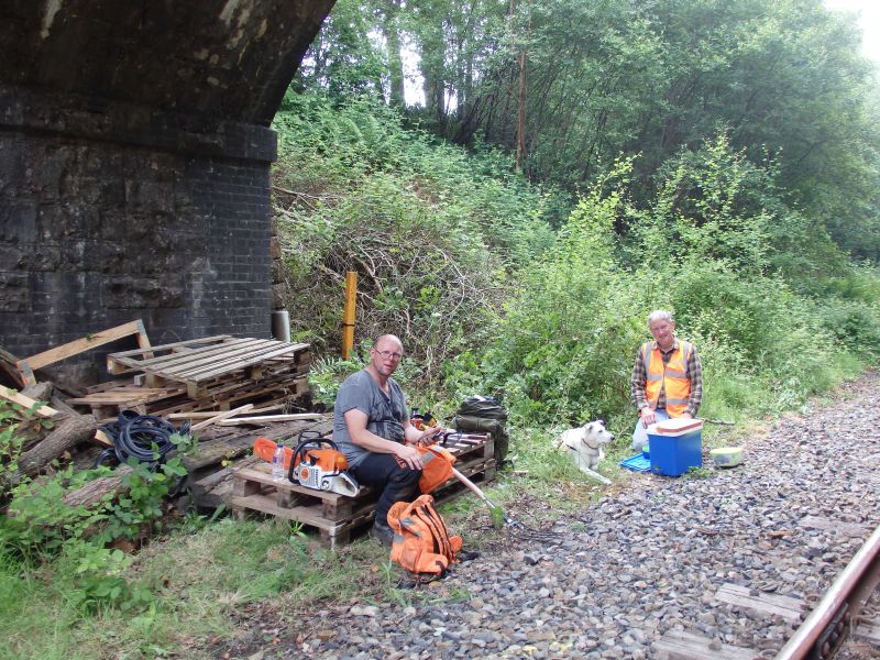 Picnic at Halse Bridge - note the garden furniturebrPhotographer Tom BaxterbrDate taken 09062018