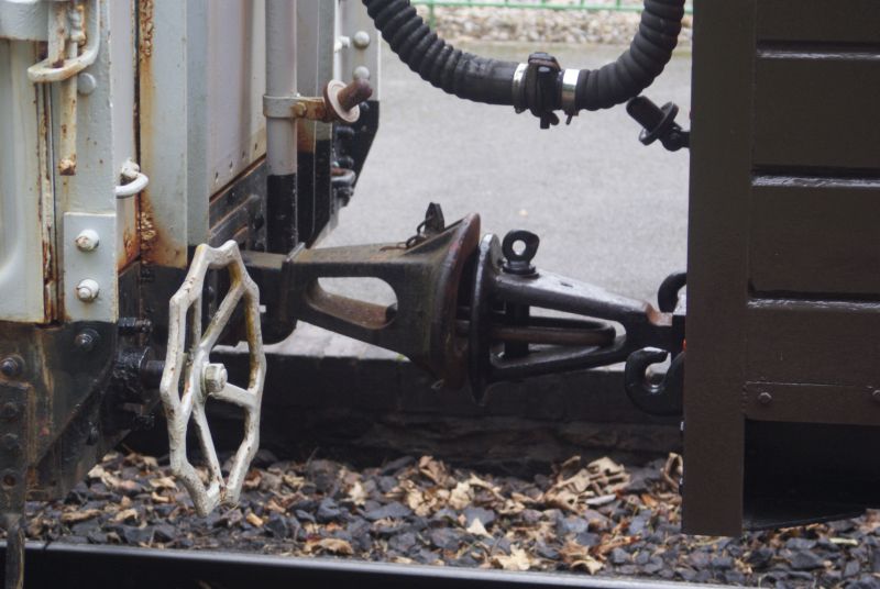 LBR at Woody Bay. Ballast wagon to 'SR' brakevan.brPhotographer Jon KelseybrDate taken 30092018