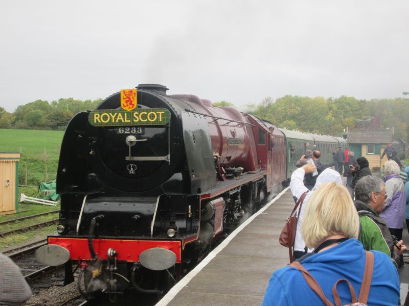 LMS 4-6-2 no. 6233 Duchess of Sutherland at Norden.brPhotographer Andrew TurnerbrDate taken 12102018