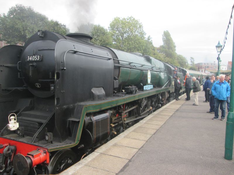 Swanage. Battle of Britain class 4-6-2 no. 34053 Sir Keith ParkbrPhotographer Andrew TurnerbrDate taken 12102018