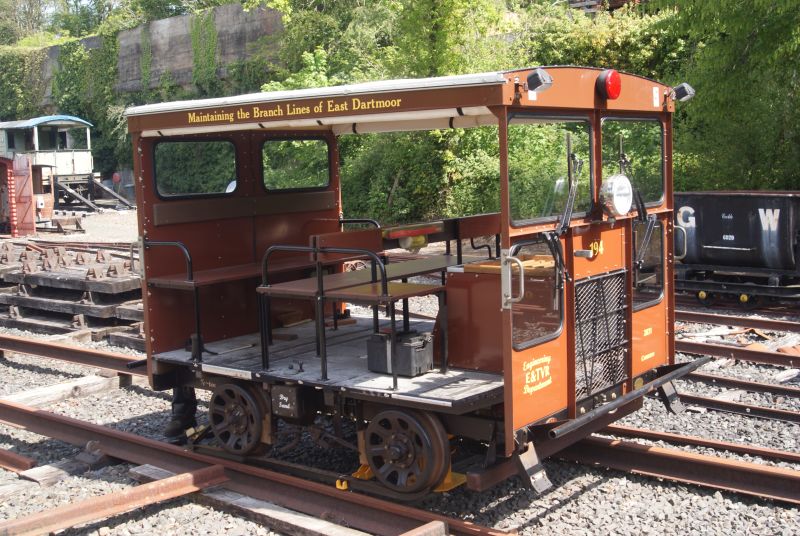 ETVR's gorgeous 1949 Mk 27 Wickham trolley, sitting on the Improved Wickham Turntable.brPhotographer Jon KelseybrDate taken 15052019