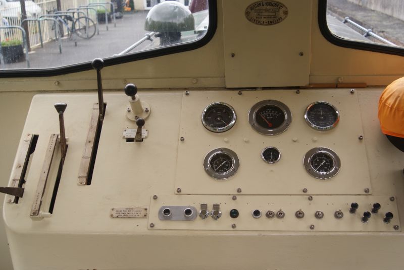 The cab of the 'Torrington Cavalier'.brPhotographer Jon KelseybrDate taken 13072019