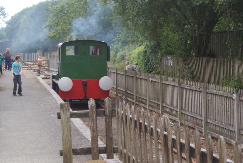 Ex-North Devon Clay Company 1945 John Fowler diesel shunter 'Progress' being demonstrated.brPhotographer Jon KelseybrDate taken 13072019