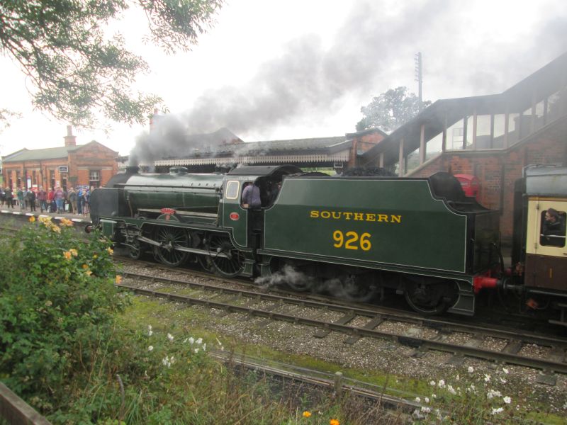 926 'Repton' again, this time at Quorn on the Great Central Railway.brPhotographer Andrew TurnerbrDate taken 05102019