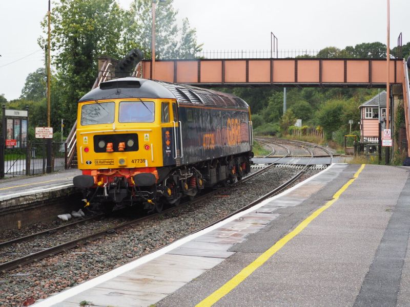 GBRf Class 47 47739 at CreditonbrPhotographer Dave TozerbrDate taken 07102019