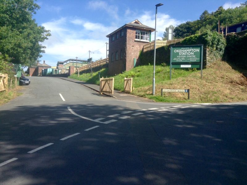  A very tidy and cared for station approach road thanks to vegetation cutting and clearance by Paul.brPhotographer Tony HillbrDate taken 08082020