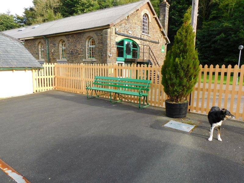 Sadly the goods shed is no longer part of the railway, but it still enhances the Platform 2 scene.brPhotographer Jon KelseybrDate taken 26082020