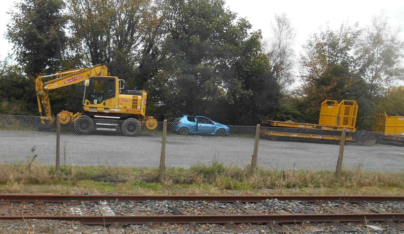 Roadrailer in the car parkbrPhotographer Sue BaxterbrDate taken 16102020