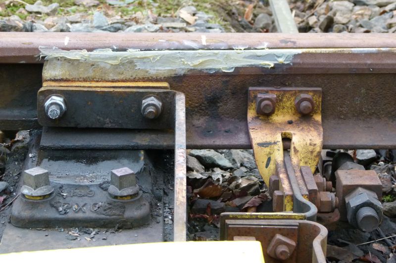 After DRCIC closed for business at the end of 2019, much consternation was caused by the discovery of a damaged section of rail in the points at the Meldon end of Okehampton Station. NR took the repair in their stride,brPhotographer Dave EllisbrDate taken 09012021