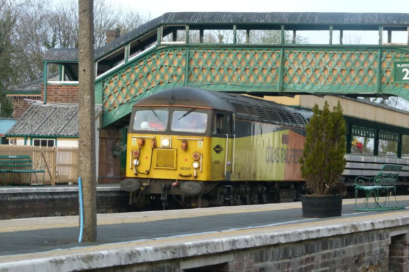 56302 arriving at OkehamptonbrPhotographer Dave EllisbrDate taken 18042021