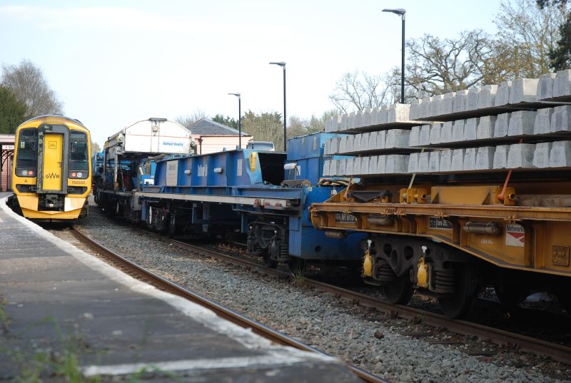 Balfour Beatty track laying equipmentbrPhotographer Paul VoddenbrDate taken 18042021