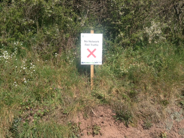 One of the NR signs responsibly erected it is meant to refer to road trafficbrPhotographer Tony HillbrDate taken 19042021