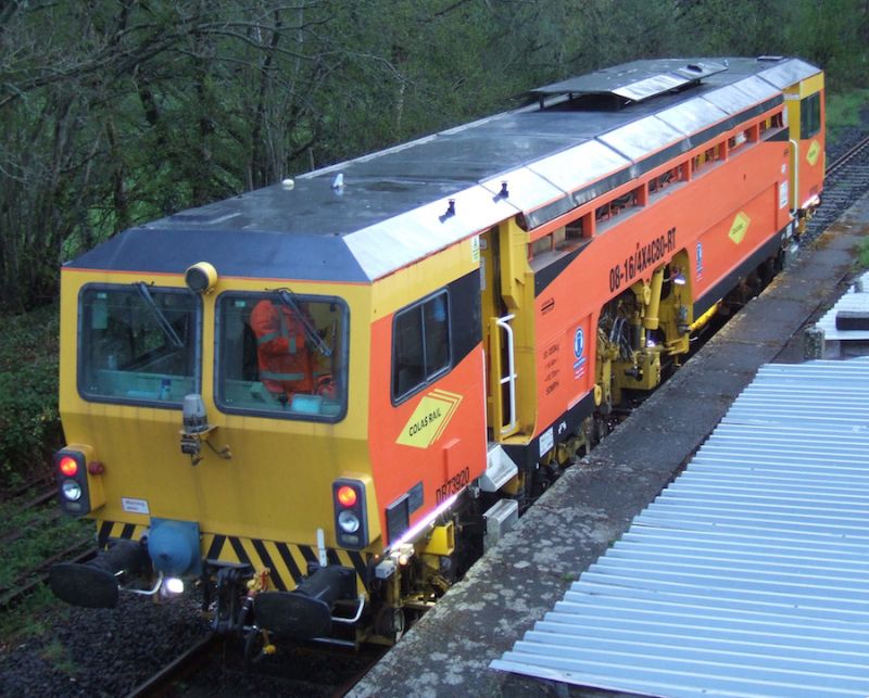 The Colas tamper, seen from the Bow Stationmasters bedroom windowbrPhotographer Dick HenrywoodbrDate taken 09052021