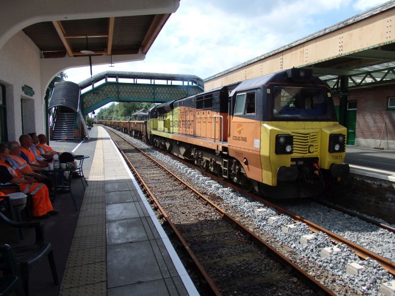 70811 comes to tea.brPhotographer Tom BaxterbrDate taken 30062021