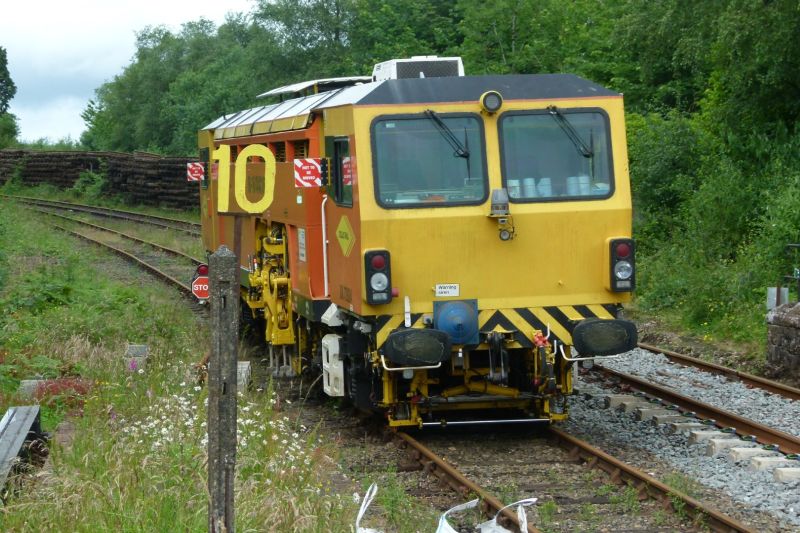 Colas Rail's Plasser and Theurer ballast tamper DR 73924 brPhotographer Dave EllisbrDate taken 07072021