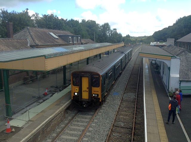 150246 arriving at Okehampton platform 3 on another training run.brPhotographer Tony HillbrDate taken 20092021