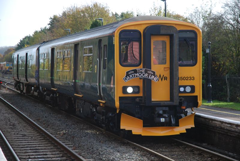 Very smart class 150 150233 arriving at CreditonbrPhotographer Paul VoddenbrDate taken 17112021