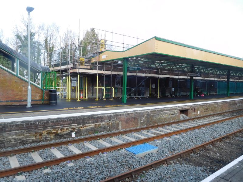 West end of the main station buildingbrPhotographer Geoff HornerbrDate taken 26012022