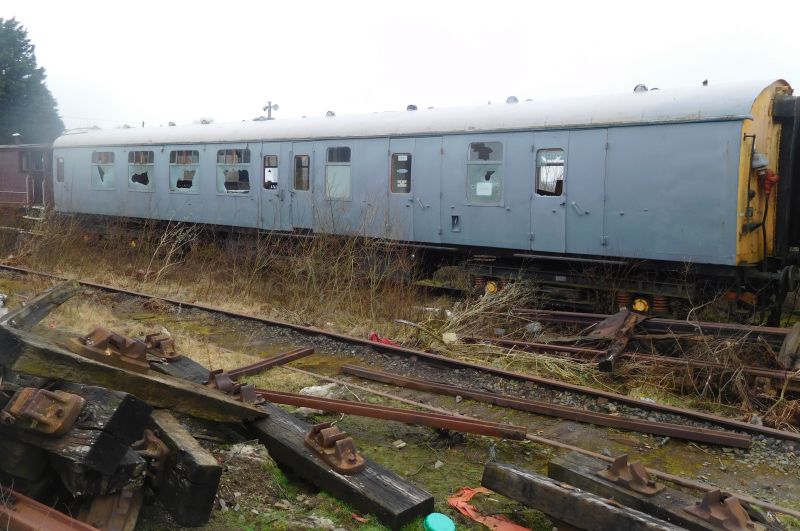 Lab 11 at Meldon, with most of its glass smashed.brPhotographer Geoff HornerbrDate taken 01032022