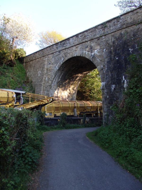 View from the Granite Way of the HOBC under Camp Bridge.brPhotographer Tom BaxterbrDate taken 26042022