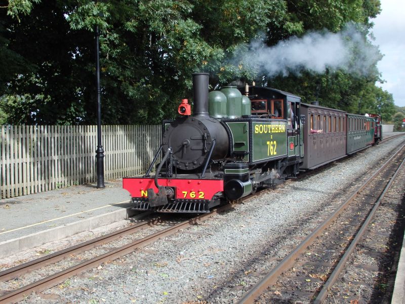 WHR at Waunfawr. LBR's Baldwin 2-4-2T replica 'Lyn'.brPhotographer Tom BaxterbrDate taken 16092018