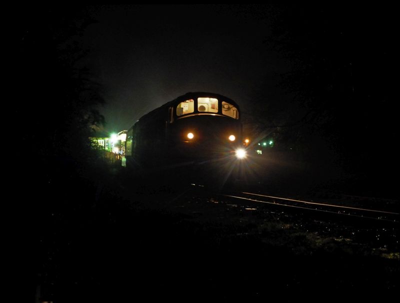 PE at Okehampton at night