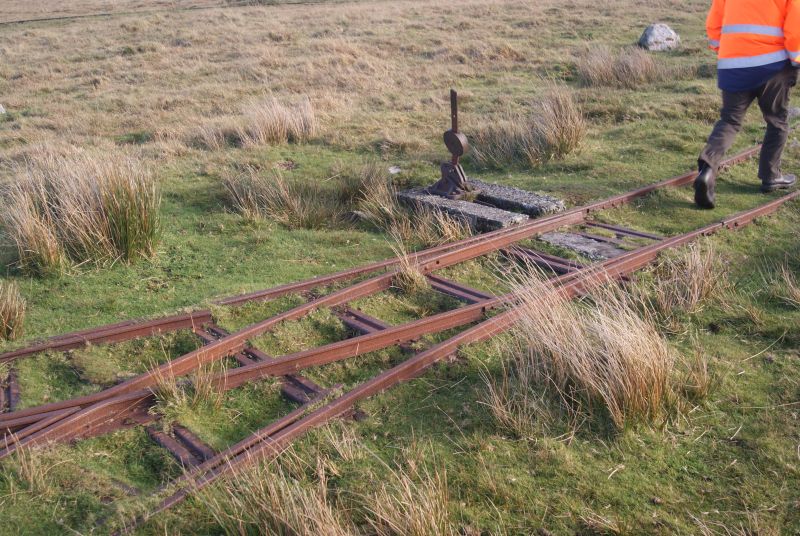 Permanent way close-up. Elsewhere the track has some grenade damage. brPhotographer Jon KelseybrDate taken 14112018