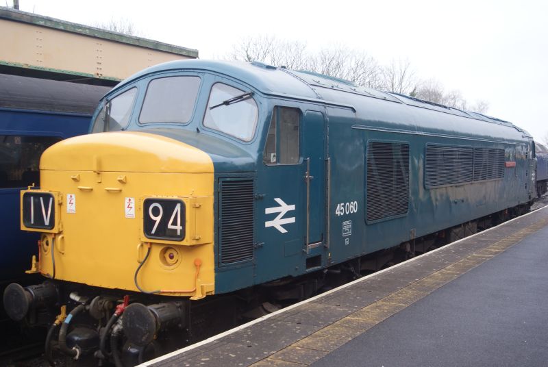 45060 'Sherwood Forester' at Okehampton