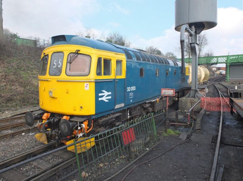 Class 33 33053 at RopleybrPhotographer Philip WagstaffbrDate taken 18022017