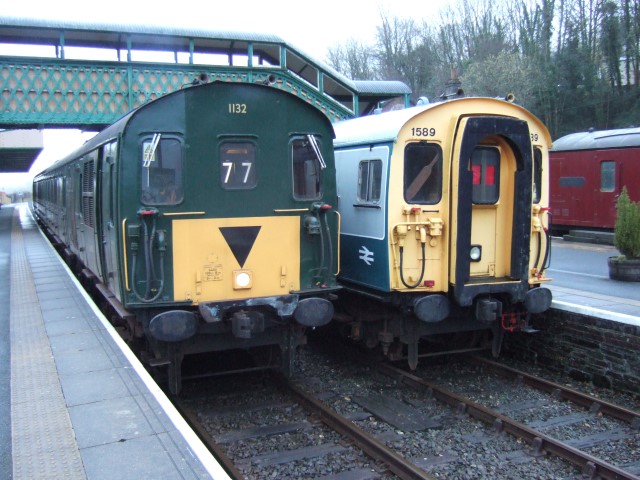 1132 & 61743 at Okehampton