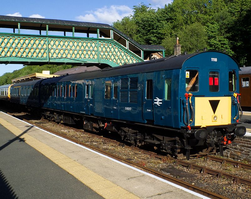 1118 on arrival at Okehampton