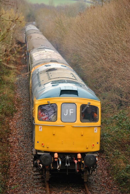 33035 near the boundary with Network Rail