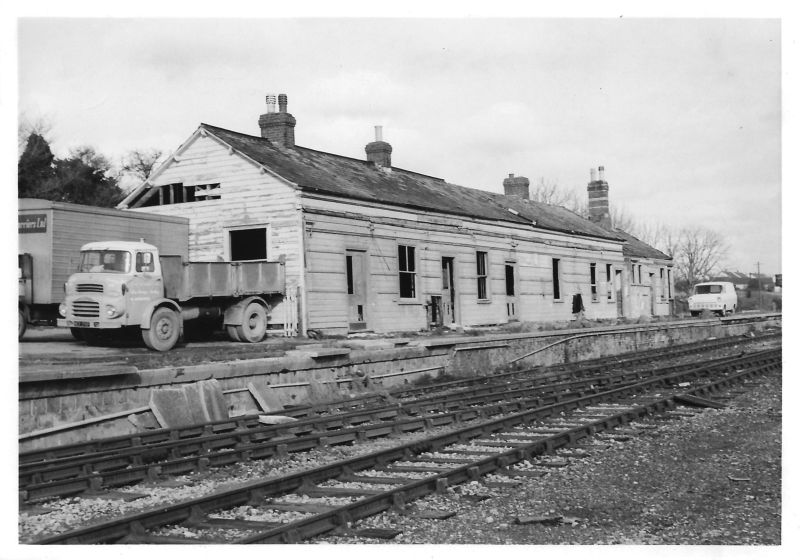 Victoria Road Station, Barnstaple, being demolished 120470 P2022.0003.69brPhotographer Colin Wreyford