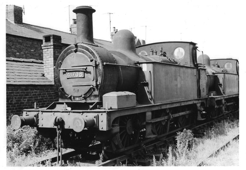 Ex MR 1F 41708 at 41H Staveley Barrow Hill shed 220865. 60 years later it's still there. P2022.0006.42brPhotographer Colin Wreyford