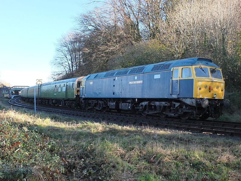 Polar express at Okehampton